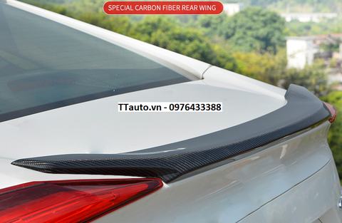 Cánh lướt gió liền thân modulo sợi carbon Civic 2016-2020