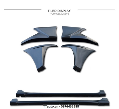 Body lip kiểu phiên bản Châu Âu cho Civic 2016-2020