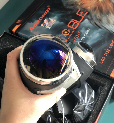 Độ đèn bi gầm cho Honda CR-V 2017-2022 kiểu 2 bi gầm 1 bên