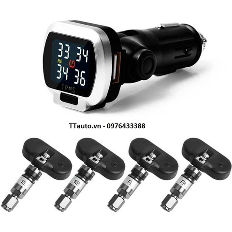 CẢM BIẾN ÁP SUẤT LỐP C32 GẮN CHÂN TẨU SẠC