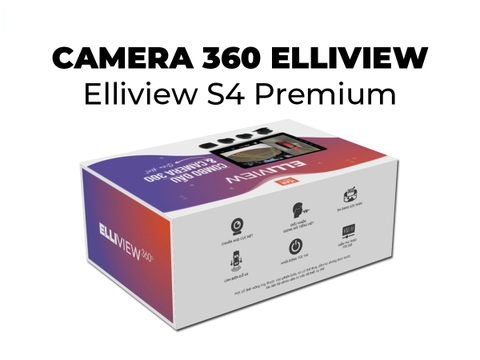 Màn Android Elliview S4 Premium [6GB/128GB+CAM360 +Carplay]