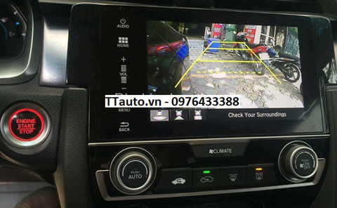 Camera cập lề soi bánh trước cho Honda Civic
