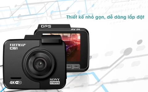 CAMERA HÀNH TRÌNH VIETMAP C61 ĐỦ TÍNH NĂNG CÔNG NGHỆ