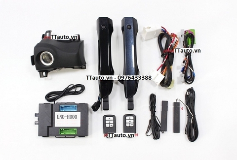 Bộ chìa khóa thông minh khởi động bằng nút bấm Start/Stop cho Civic bản E 2019- 2021