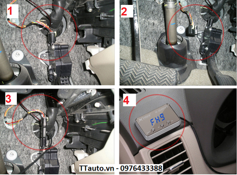 Bộ tăng tốc điện tử nâng cấp sức mạnh xe Honda