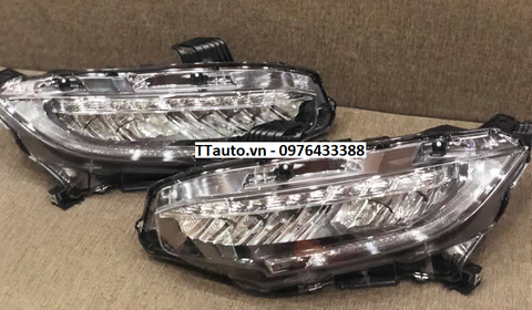Cụm đèn pha full LED Civic 2016-2020