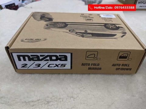 BỘ GẬP GƯƠNG LÊN KÍNH MAZDA 2 , 3 , 5, 6 CHÍNH HÃNG