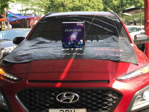 ĐỘ ĐÈN HYUNDAI KONA – BI LASER TITAN PLATINUM PLUS 9+3