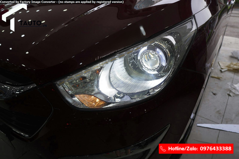 Độ đèn Hyundai Tucson chất lượng tại Hà Nội