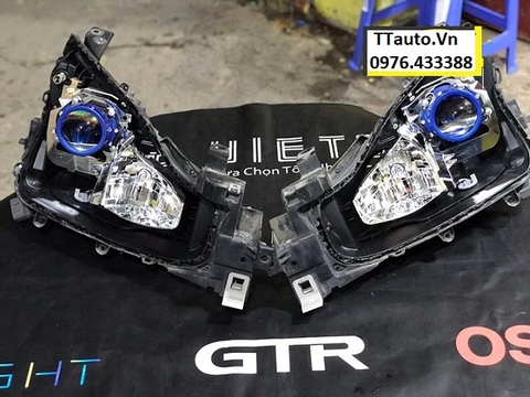 ĐỘ ĐÈN MAZDA 3 BI PHA LED CHÍNH HÃNG CỰC SÁNG