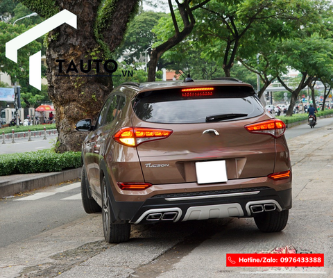 Độ pô thể thao Hyundai Tucson 2018 mẫu mer AMG chính hãng