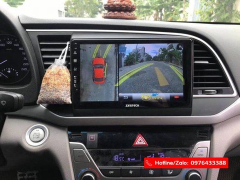 DVD ANDROID HYUNDAI ELANTRA VÀ CAMERA 360 CAO CẤP