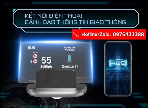 MÀN HÌNH HIỂN THỊ THÔNG MINH VIETMAP HUD H1AS
