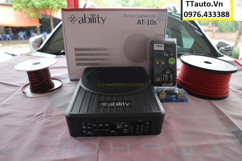 LOA SUB GẦM GHẾ ABILITY | ÔNG VUA SUB ĐIỆN MỚI