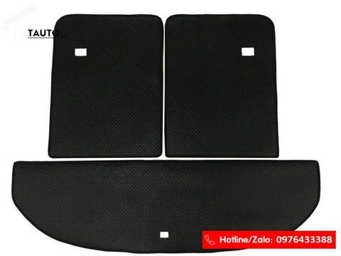 Bộ lót cốp và lưng hàng ghế Hyundai Santafe 2019-2020 thương hiệu Kata