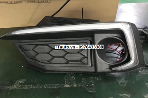 Đèn led gầm trước cho Civic 2019- 2021 kiều viền