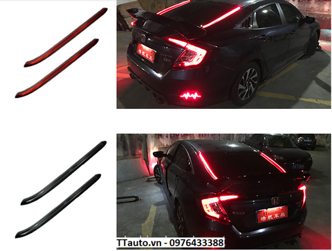 Đèn LED 2 bên kính sau Civic cho Civic 2016-2020