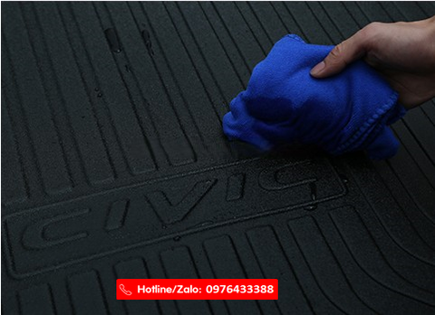 Lót cốp nhựa cho Honda Brio