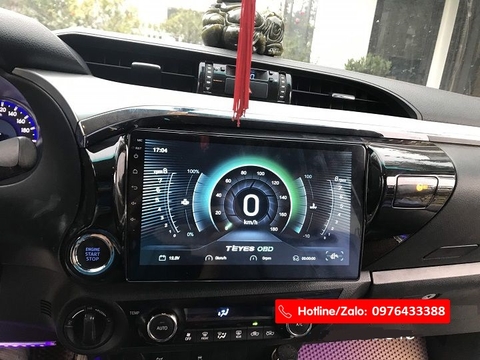 MÀN ANDROID TEYES CC2 CHO HILUX | RAM4G + ROM64G