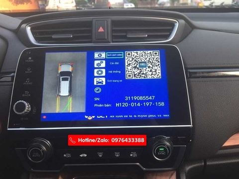 MÀN HÌNH ANDROID HONDA CRV 2020 | MÀN HÌNH ANDROID LIỀN KHỐI