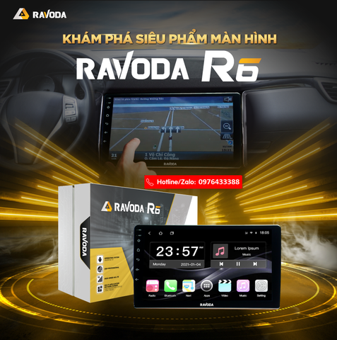 Màn hình Android Ravoda R6