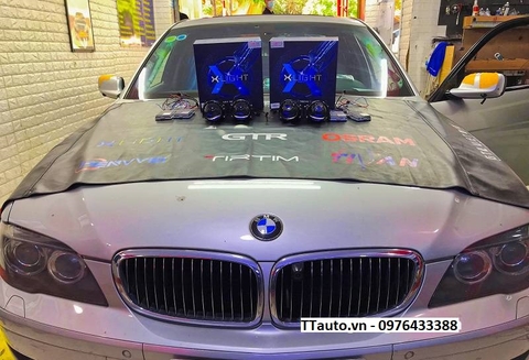 ĐỘ ĐÈN BI PHA CHO BMW 750LI | LASER XLIGHT V30L UTRAL VÀ LED XLIGHT V30