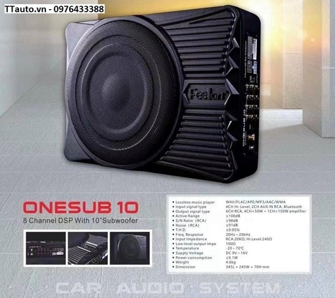 ONE SUB FEELART | DSP 8 CHANEL 10”