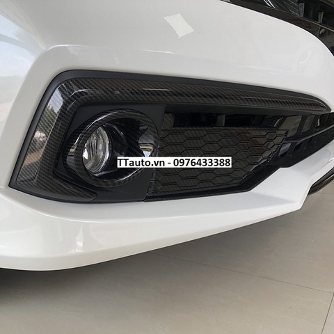 Ốp đèn gầm thể thao cho Civic 2019- 2020
