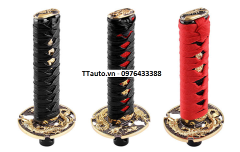 Tay nắm cần số kiểu chiến binh Samurai