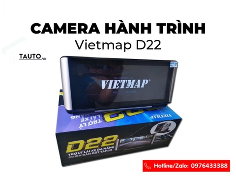 Camera hành trình tích hợp đa năng Vietmap D22