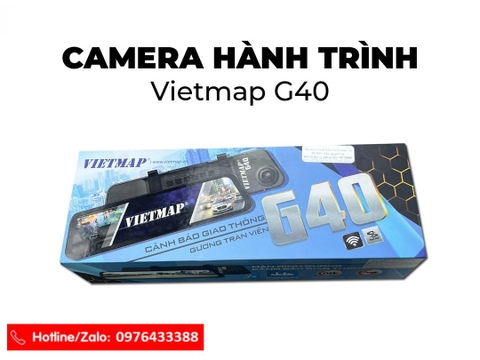 Camera hành trình Vietmap G40 gương tràn viền