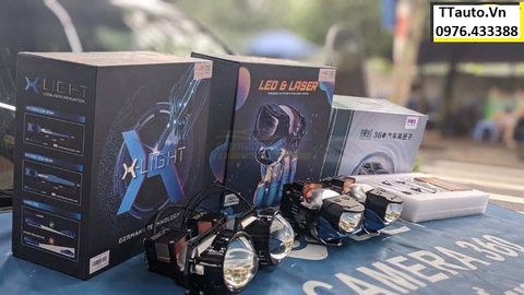 ĐỘ ĐÈN LEXUS GX470 VỚI HENVVEI L91 VÀ XLIGHT V30 ULTRA
