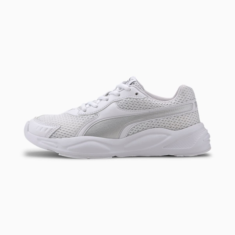 PUMA 90s Runner Mesh trắng toàn bộ