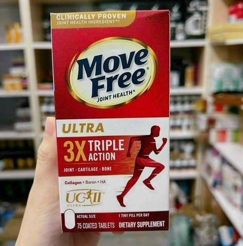 Viên uống bổ xương khớp Schiff Move Free Ultra Triple Action 75 Viên