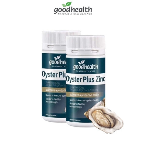 Tinh Chất Hàu New Zealand Good Health Oyster Plus Tăng Cường Sinh Lý Nam Giới 60 Viên Úc