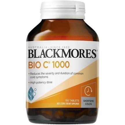 Viên uống bổ sung vitamin C Blackmores Bio C 1000 của Úc 150 viên