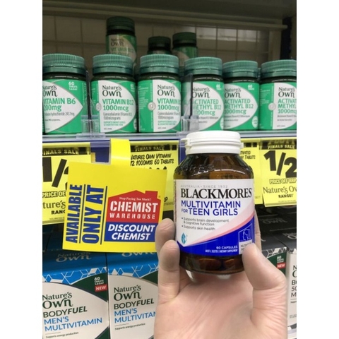 Vitamin Tổng Hợp  Blackmores Dành Cho Tuổi Dậy Thì Trẻ Từ 12 Tuổi