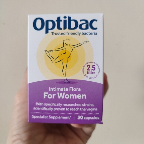 Men Vi Sinh Optibac tím Optibac Probiotics For Women 30 Viên/90 Viên/14 Viên