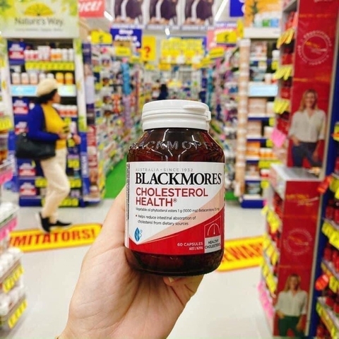 Viên Uống Giảm Mỡ Máu Blackmores Cholesterol Health 60 viên Chính Hãng Úc