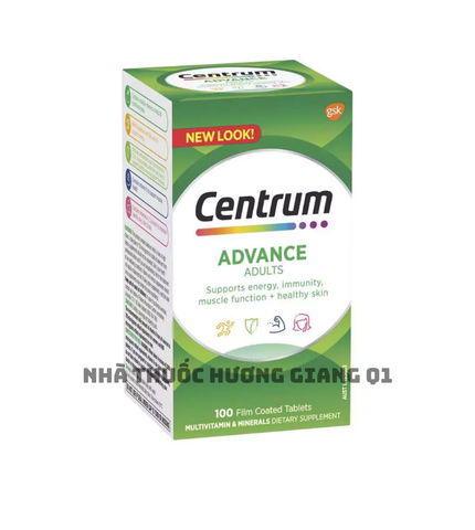 Centrum Advance 100 Viên Úc- Vitamin tổng hợp dành cho người lớn