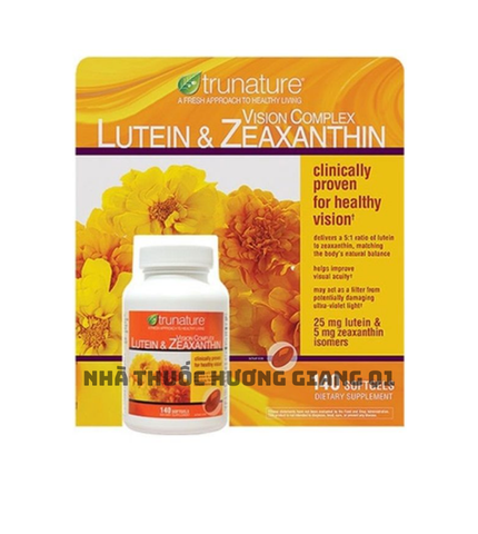 Viên uống bổ mắt mỹ Lutein và Zeaxanthin 140 viên