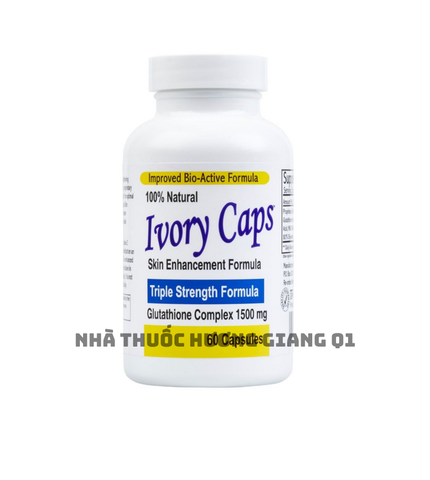 Viên uống trắng da tự nhiên Ivory Caps