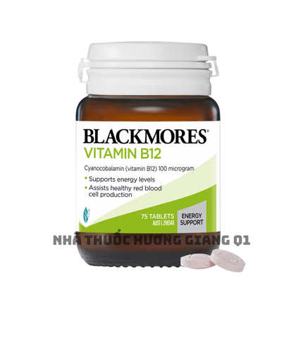 Viên uống bổ sung Vitamin B12 Blackmores Vitamin B12 của Úc 75 viên