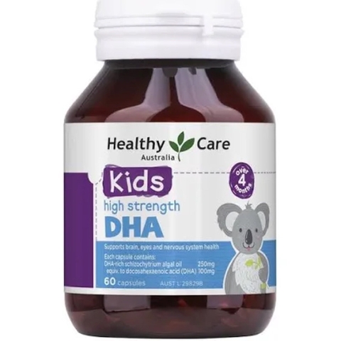 Combo DHA Healthy Care, Canxi Healthy Care Cho Bé Từ 4 Tháng Tuổi