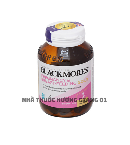 [ Có tem phụ] Vitamin bổ bầu và sau sinh Pregnancy & Breast Feeding Gold Blackmores- Nhập khẩu chính hãng