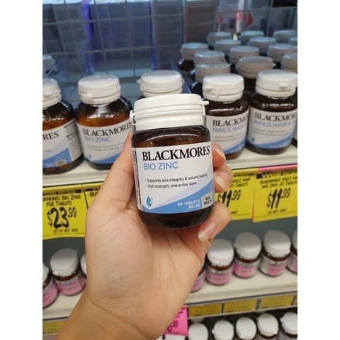 Viên Kẽm Blackmores Bio Zinc Giúp Giảm Mụn 84 Viên/ 168 viên Úc