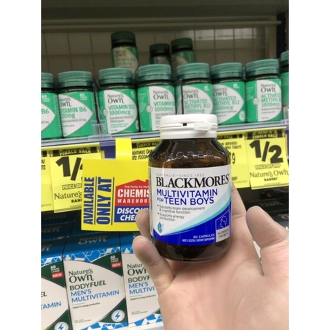 Vitamin Tổng Hợp  Blackmores Dành Cho Tuổi Dậy Thì Trẻ Từ 12 Tuổi
