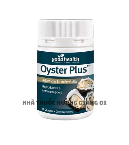 Tinh chất hàu lùn GOODHEALTH OYSTER PLUS 60 VIÊN cải thiện chất lượng tinh binh