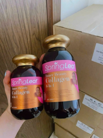 Viên uống Collagen chống lão hóa Spring Leaf Inner Beauty Collagen Plus 6 in 1 90 viên/ 180 viên