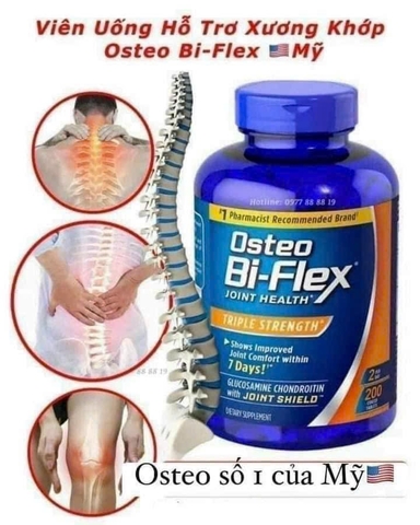 Viên Uống Bổ Khớp Osteo Bi Flex Triple Strength - 200 Viên